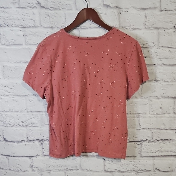 Arizona Jean Company Women's Tee in Warm Rose - Picture 5 of 5